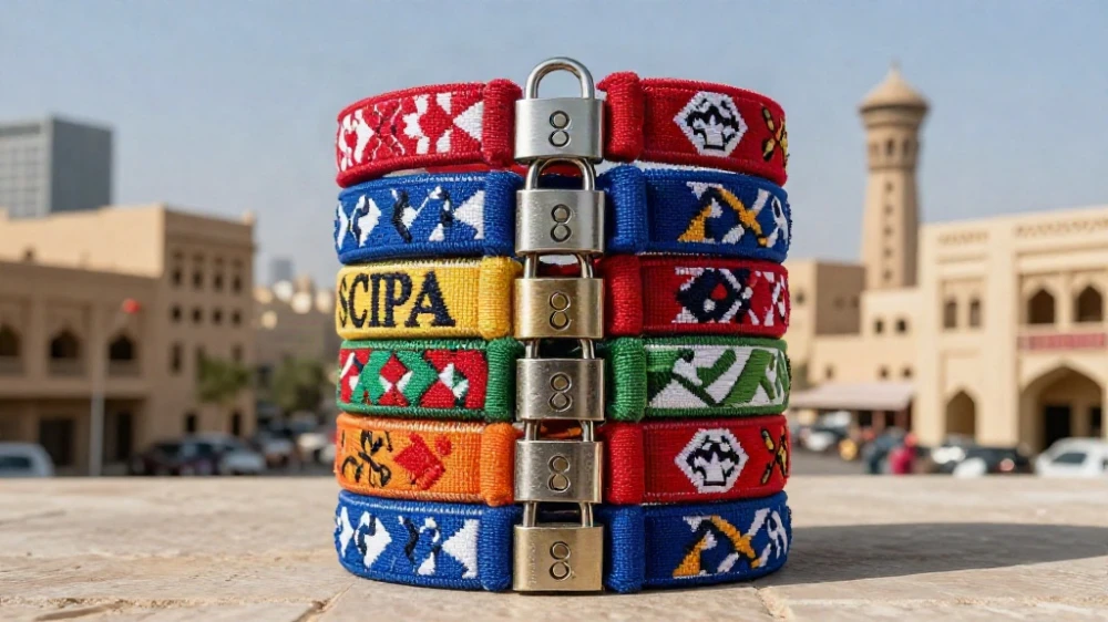 أسعار أساور الفعاليات القماشية بالرياض