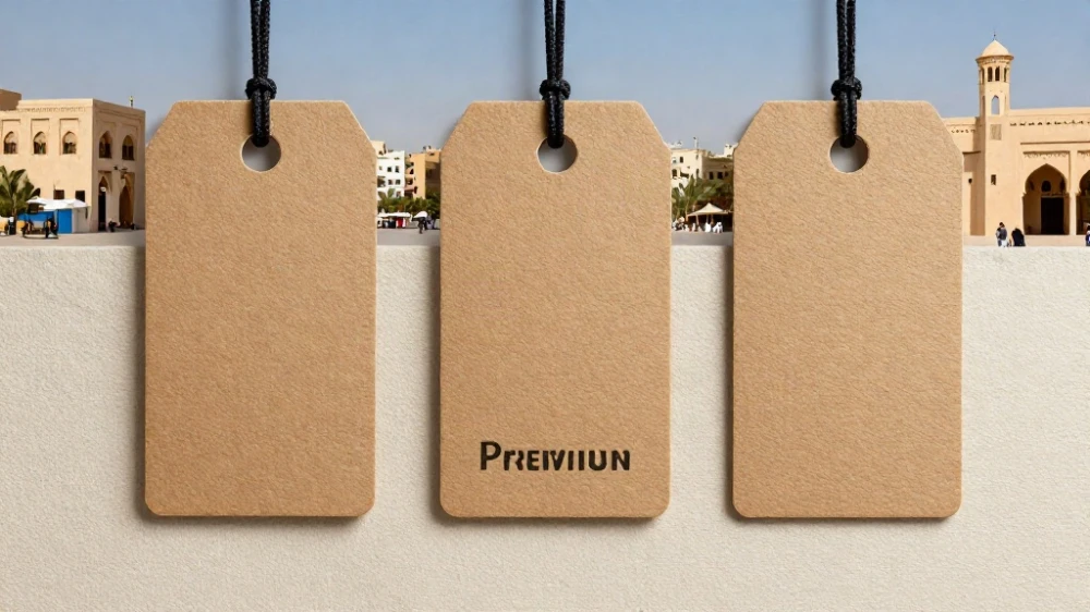 تصميم كرتون تاق ملابس واكسسوارات في الرياض