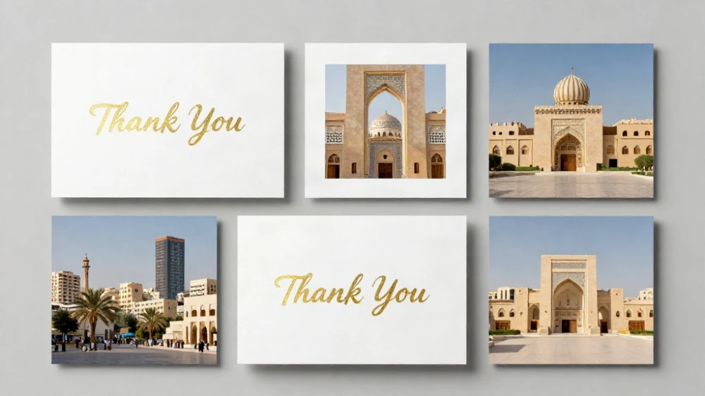 تصميم كروت شكر جاهزة للطباعة الرياض