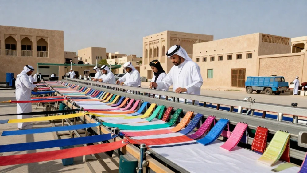مصنع طباعة أساور قماشية مع قفل