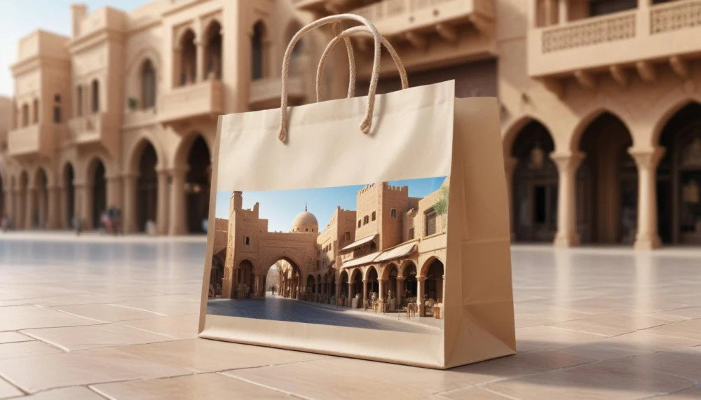 تصاميم أكياس تغليف فاخرة للمتاجر