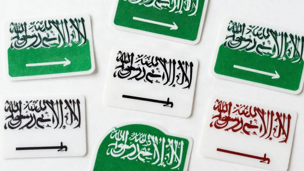 تصاميم ستيكرات اليوم الوطني السعودي