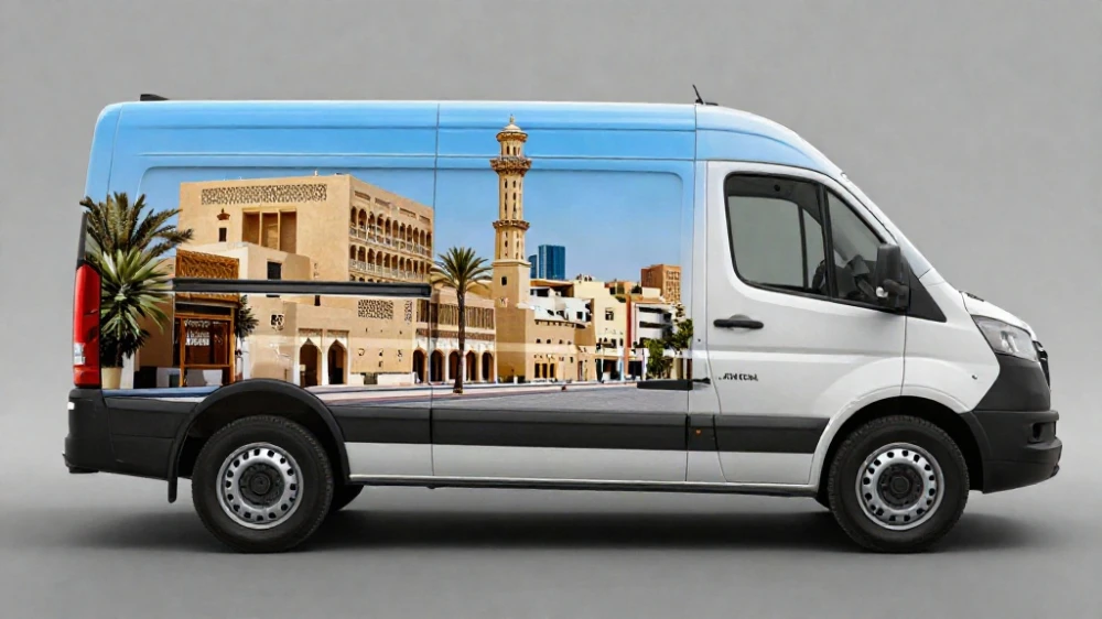 تصميم استيكرات فينيل للسيارات والدعاية