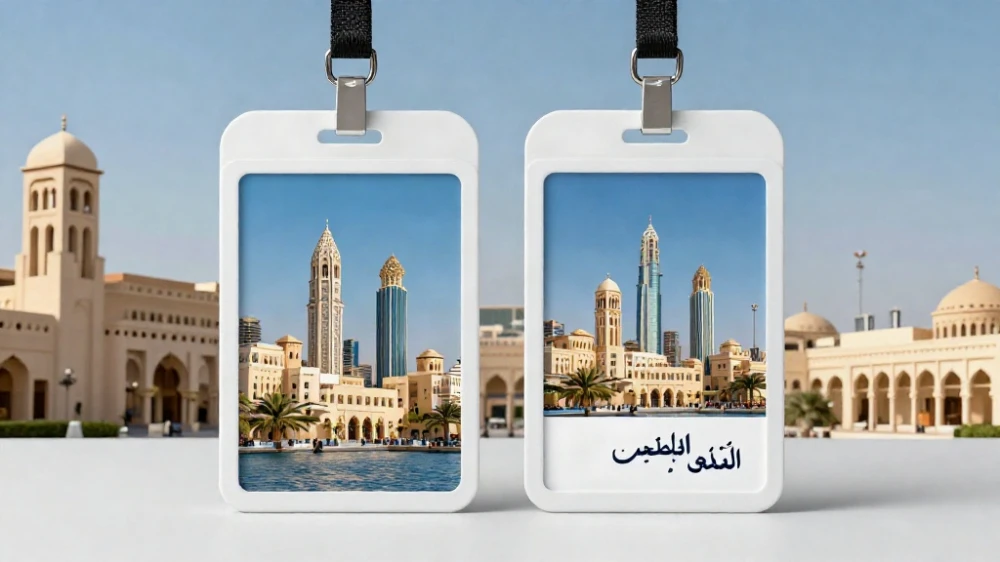 تصميم بطاقات تعريفية ذكية للشركات
