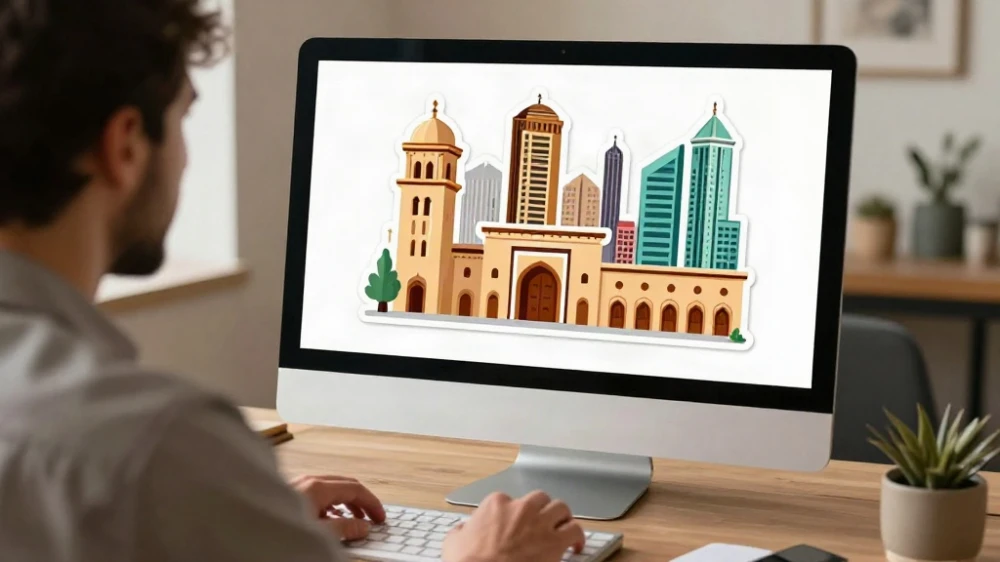 تصميم ملصقات مفرغة للسيارات والمنتجات