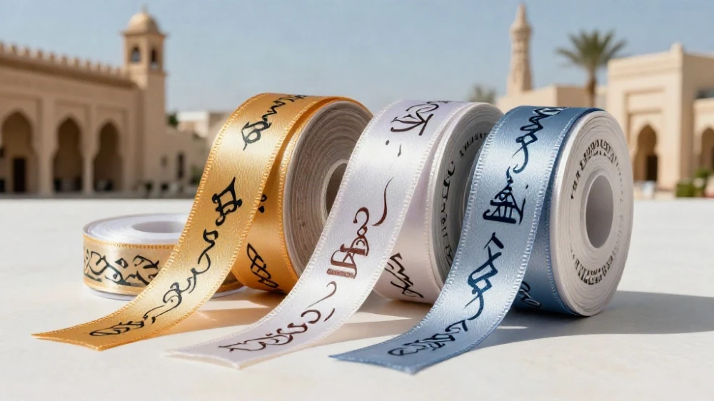 شركات طباعة شرايط الساتان في الرياض