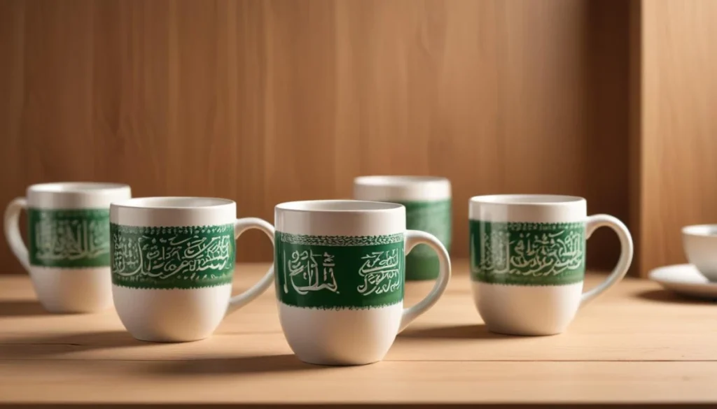 طباعة اكواب اليوم الوطني