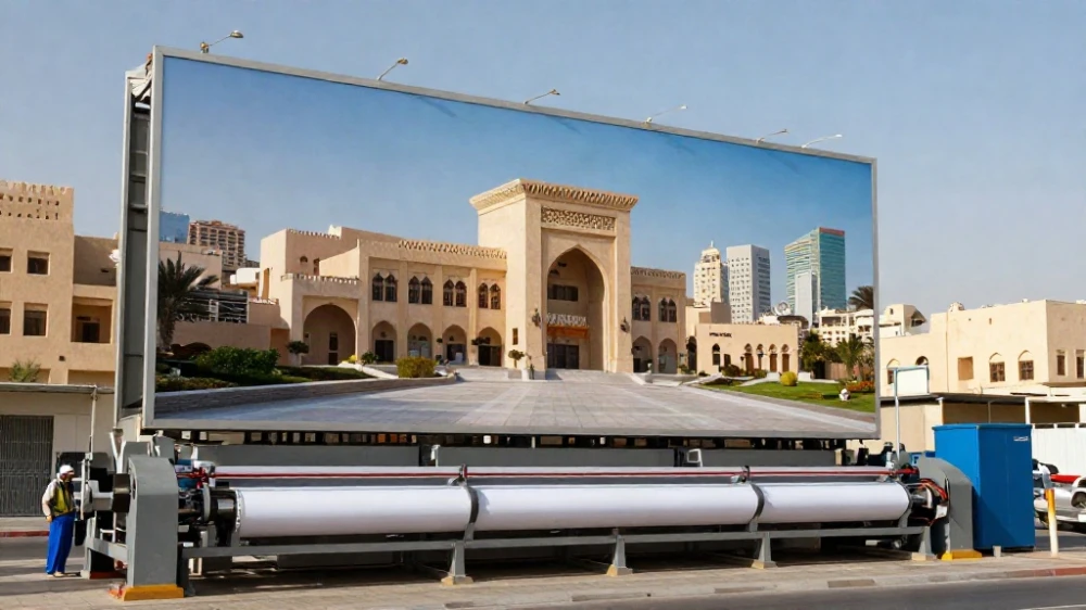 طباعة اللوحات والبانرات الإعلانية للشركات
