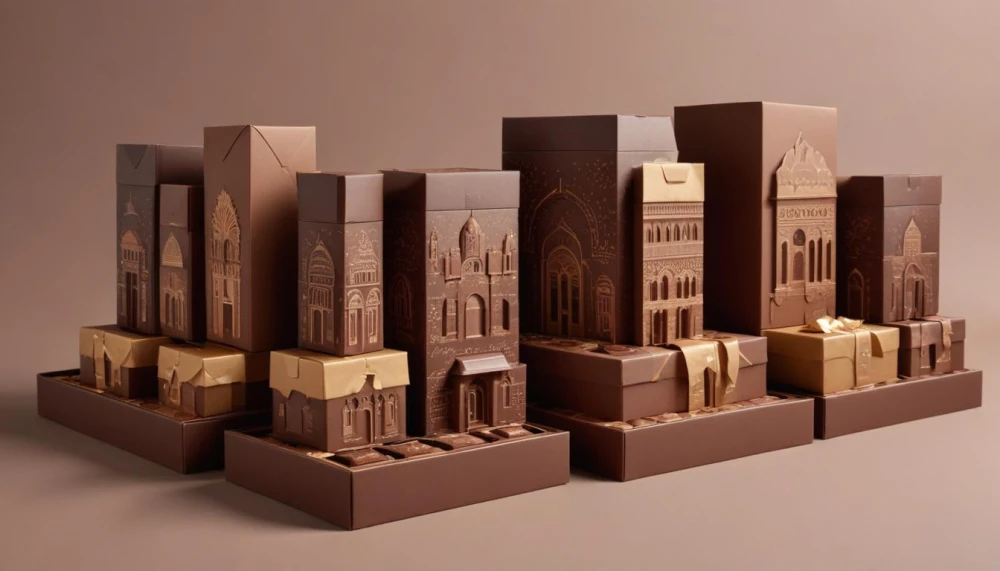 طباعة علب شوكولاتة هدايا