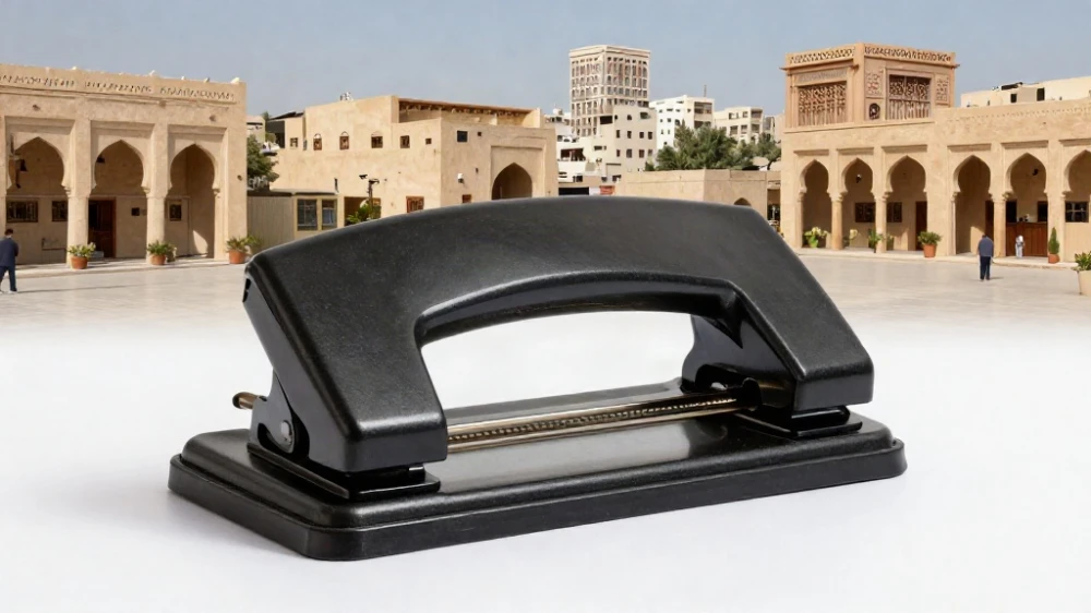 ماكينة تخريم وطباعة التاقات الكرتونية