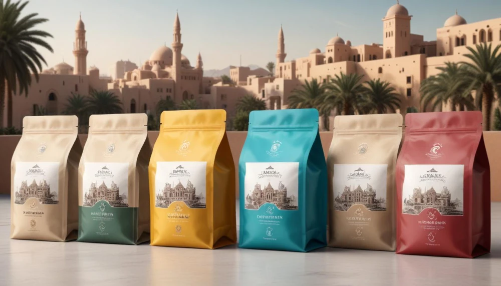تصميم اكياس قهوة مختصة