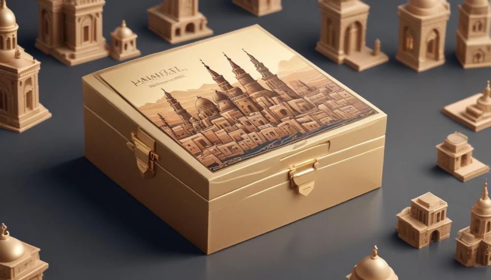 تصميم ملصقات تغليف المنتجات الفاخرة