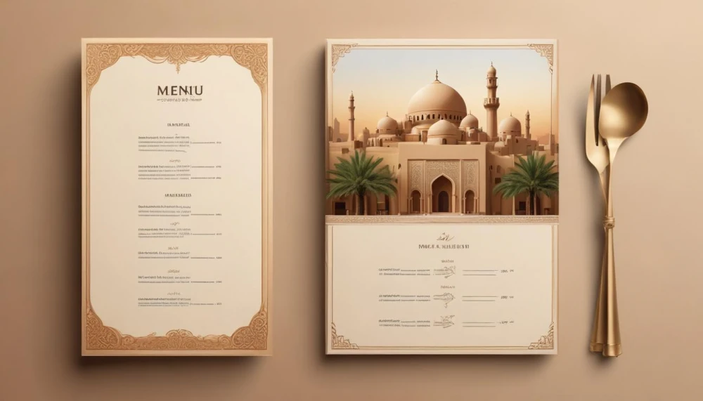 تصميم منيو مطعم احترافي ومبتكر